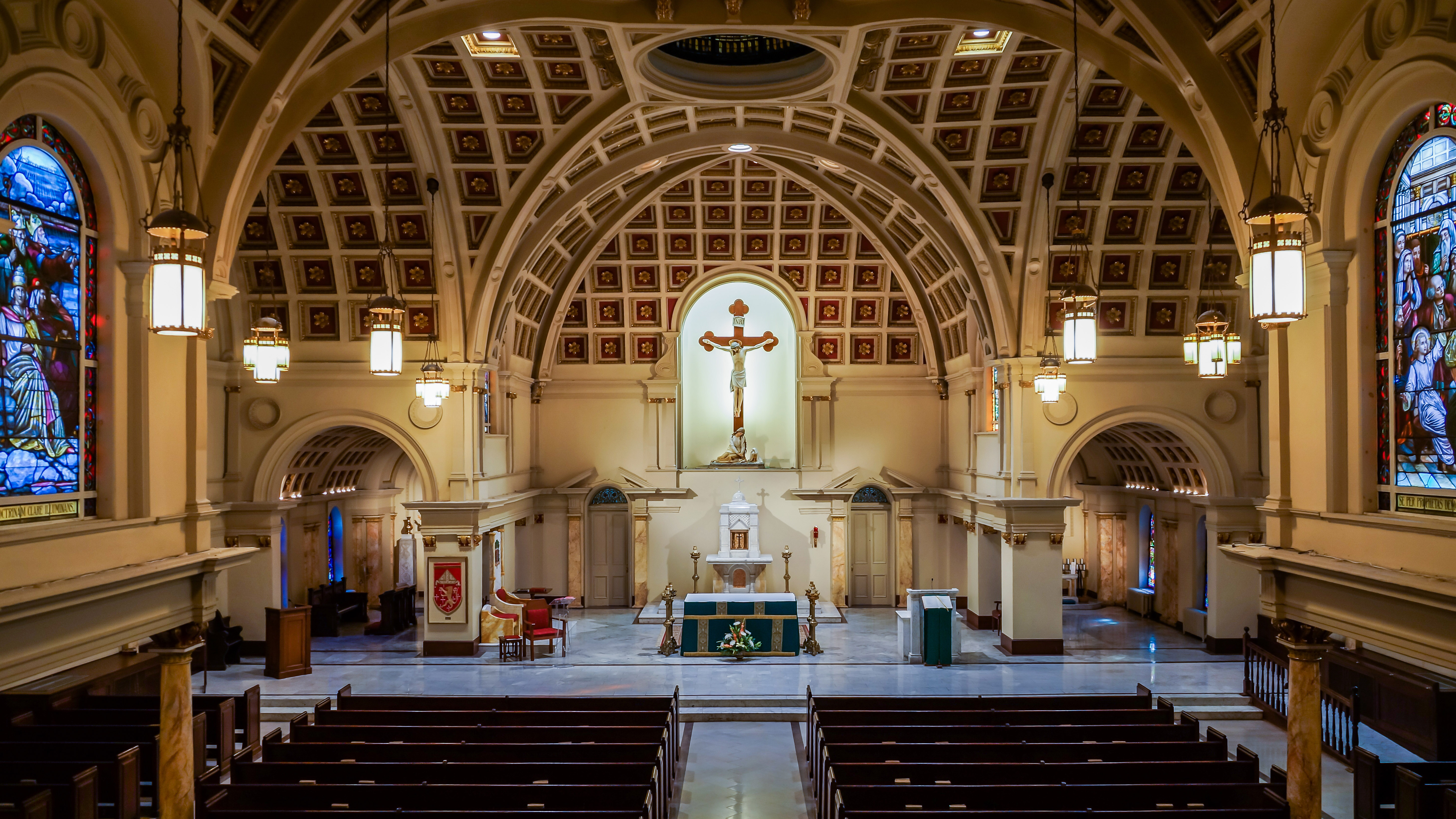 Interior of a church
